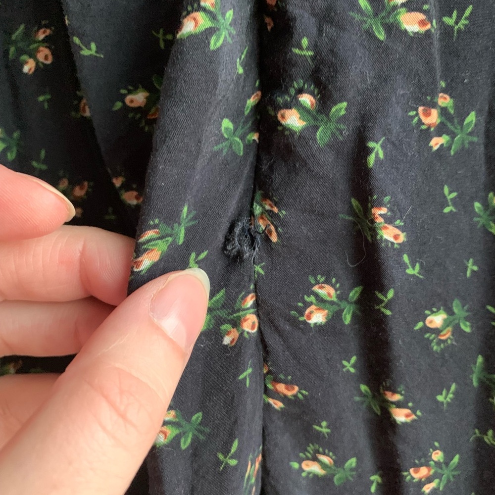 Worth collective emery dress in navy floral - Picture 8 of 11